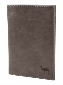 Обложка для паспорта и документов Camel серый